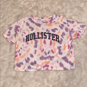 hollister tie die top!!